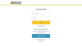 
                            2. Login - Advance America