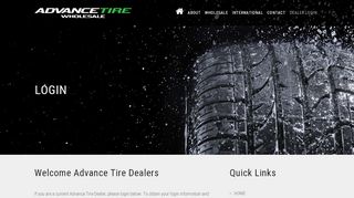 
                            6. Login | Advance Tire Wholesale