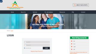 
                            2. Login - Advanced Staffing Services | Employee …