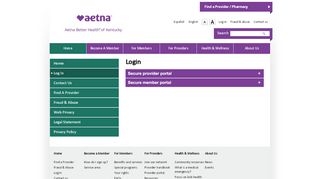 
                            10. Login | Aetna Better Health of Kentucky