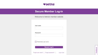 
                            9. Login - Aetna