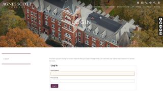 
                            1. Login - Agnes Scott College