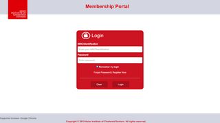 
                            1. Login - AICB Membership