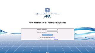 
                            6. Login - AIFA Agenzia Italiana del Farmaco