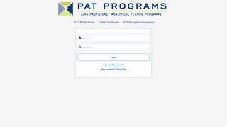 
                            3. Login - AIHA Proficiency Analytical Testing Programs