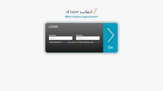 
                            1. LOGIN - Al-Tayer, BWise