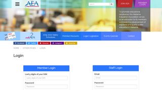 
                            7. Login - Alabama Education Association