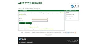 
                            4. Login - Alert Air Worldwide