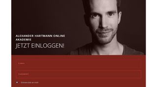 
                            4. Login - Alexander Hartmann Online Akademie
