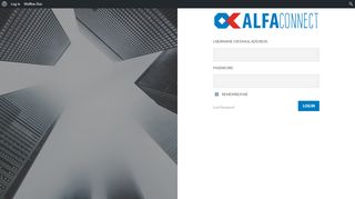 
                            1. Login – Alfa Connect