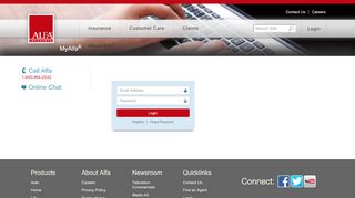 
                            2. Login - Alfa Insurance