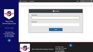 
                            5. Login - Alice Shaw Elementary School