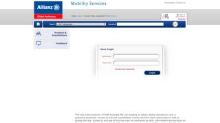 
                            9. Login - Allianz Global Assistance Mobility and Functional Support ...