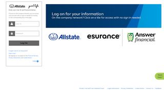 
                            2. Login- Allstate - Alight