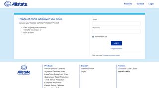 
                            6. Login - Allstate Car Care