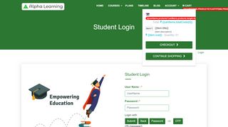 
                            1. Login | Alpha Learning