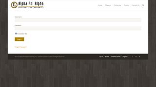 
                            4. Login – Alpha Phi Alpha Fraternity, Inc.