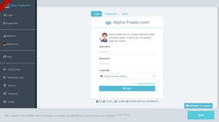 
                            1. Login | Alpha-Trader.com