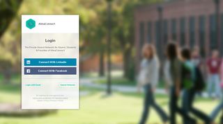 
                            2. Login - Alumni Network on AlmaConnect