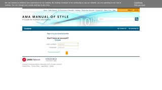 
                            7. Login - AMA Manual of Style