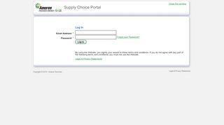 
                            10. Login - Ameren: Supply Choice Portal