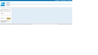 
                            4. Login - American Express Bahrain