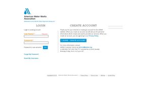 
                            6. Login - American Water Works Association