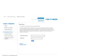 
                            1. Login - Amgen MedInfo