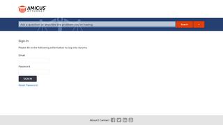 
                            5. Login - Amicus Attorney Knowledge Base
