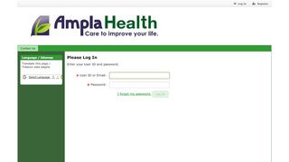 
                            2. Login - Ampla Health!