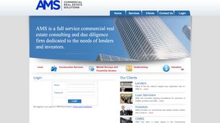 
                            4. Login « AMS Real Estate Service, Inc