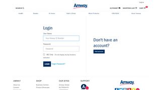 
                            9. Login - Amway Australia