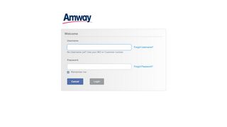 
                            2. Login - Amway Global