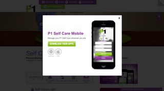 
                            2. Login and Manage Your Account Here | P1 Self Care