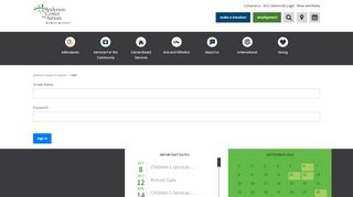 
                            8. Login - Anderson Center For Autism