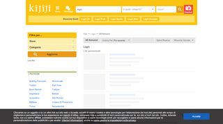 
                            3. Login - Annunci in tutta Italia - Kijiji: Annunci di eBay