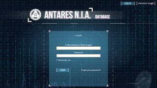 
                            1. Login - Antares