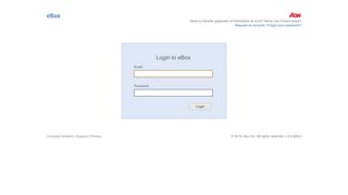 
                            2. Login - Aon eBox