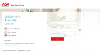 
                            2. Login | Aon Hewitt Data Centre