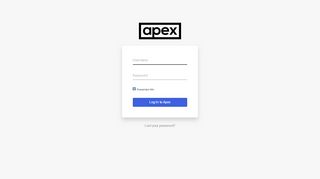 
                            8. Login | Apex