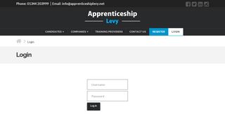 
                            10. Login - Apprenticeship Levy