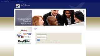 
                            2. Login - AQRate