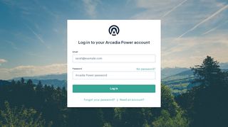 
                            2. Login - Arcadia Power