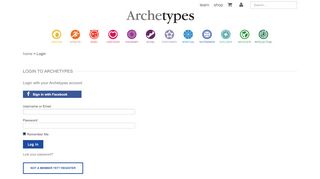 
                            1. Login - Archetypes