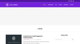 
                            6. Login Archives - AndroidHive