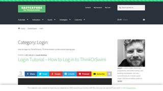 
                            4. Login Archives - Easycators Thinkorswim Downloads