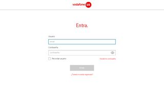 
                            3. Login área de clientes | Vodafone bit