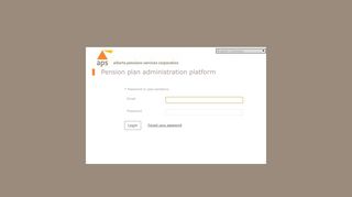 
                            3. Login - Ariel Portal - Alberta Pensions Services …