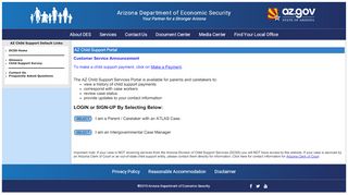 
                            7. Login - Arizona Department of Economic Security