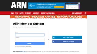 
                            2. Login - ARN